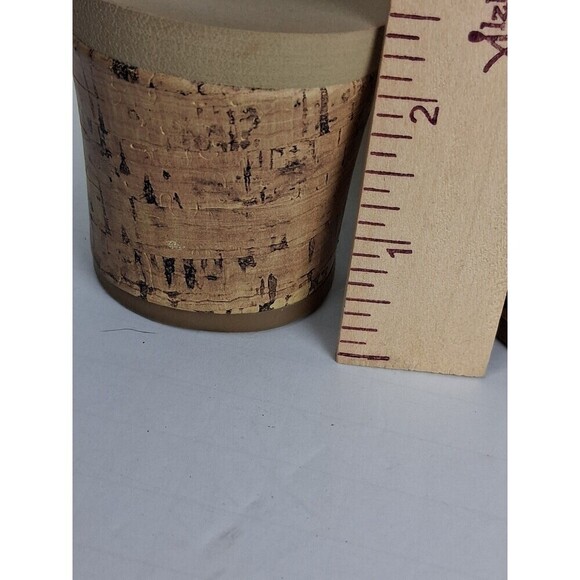 Womens Kenneth Cole Reaction Sandles with Gold Jewels & Cork Wedge 7M 2in Heels. - Picture 6 of 8